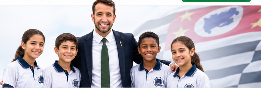 Imagem ilustrativa de Coimbra com estudantes